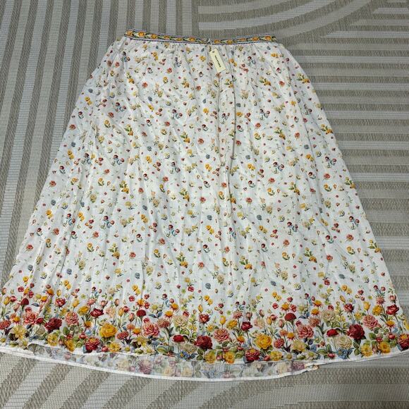 Max Studio Dresses & Skirts - Max Studio Boho Floral AOP XL Maxi Skirt NWT with Lining